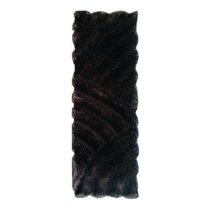 Luxurious shaggy rug with deep pile, soft touch, and elegant design for stylish interiors.