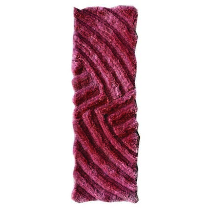 Luxurious shaggy rug with deep pile, soft touch, and elegant design for stylish interiors.