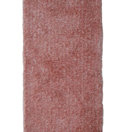 Pink color shaggy rug MPS 06, 80x200cm for kitchen