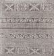 Light Beige & White Color Cotton Cushion with Filler for Bedroom, Couch, Car - CS 180 (45x45cm) - الصورة 3