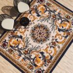 Colorful polyester & cotton handmade decor rug - HTP 02 (300x400cm) by Ramsha Home