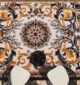 Handmade polyester & cotton multi color decor rug - HTP 02 (300x400cm) by Ramsha Home