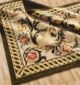 Handcrafted wool, silk & cotton woven rug for home decor - HTWV03 (300x400cm) by Ramsha Home