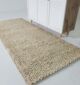 Hand Woven Bleach Color Farmhouse Woven Rug - SR 037 (80x200cm)