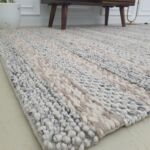 Natural Color Wool & Cotton Woven Rug - SR 050 (170x240cm)