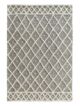 Natural & White Color Wool-Cotton Woven Rug - SRN 015 (140x200cm)