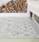 Premium natural white woven rug for interior decor - SRN 019 (80X200cm) by Ramsha Home