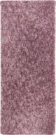 Polyester & cotton soft shaggy rug MSD 01, 80x200cm, perfect for adding comfort and style to smaller indoor spaces by Ramsha Carpets.