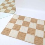 Handmade Natural & Bleach Color Indoor Decor Jute Floor Braided Rug - BR 037 (80x200cm)
