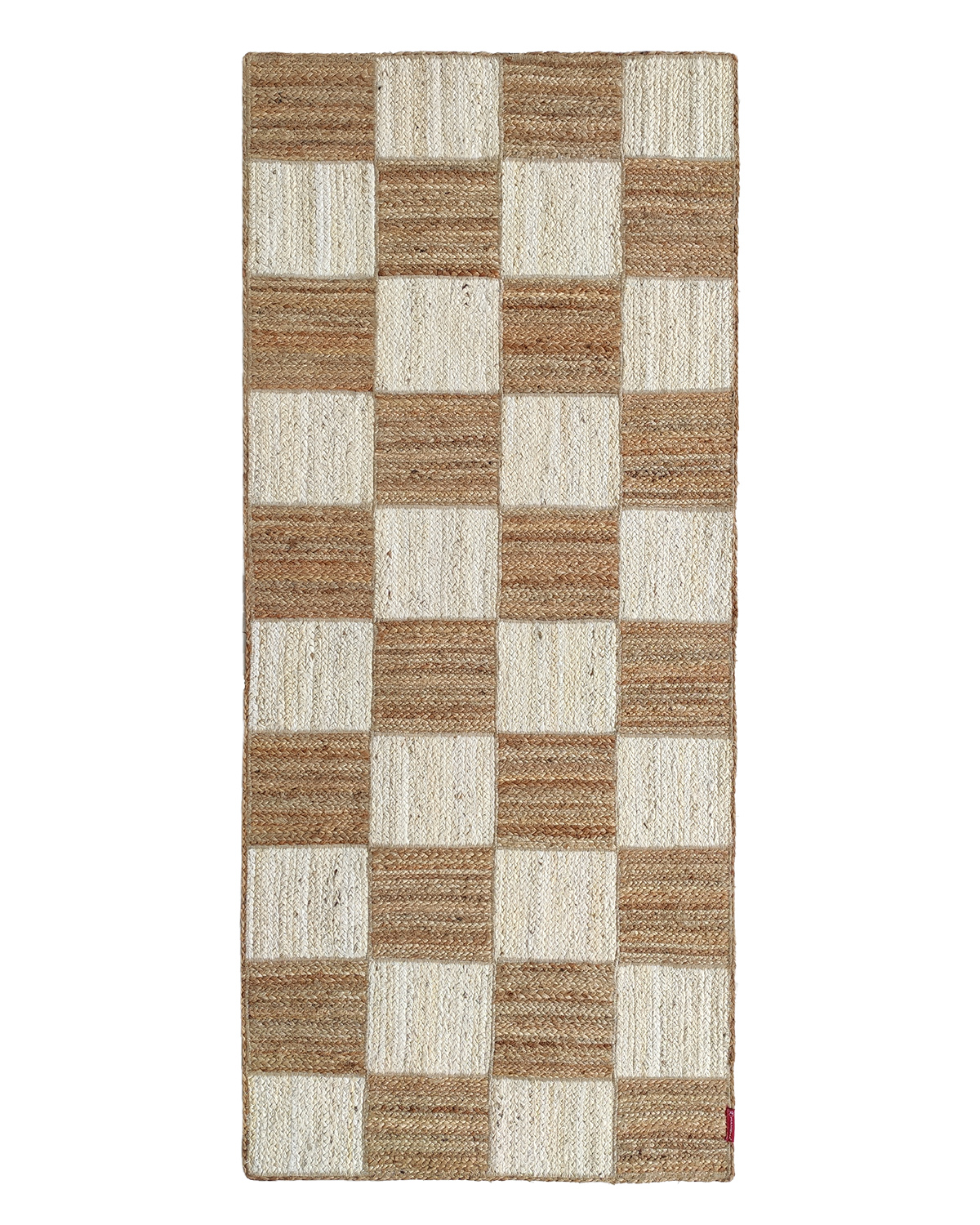br-037(6) Handmade Natural & Bleach Color Indoor Decor Jute Floor Braided Rug - BR 037 (80x200cm) - Image 6