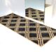 Handmade Natural & Black Color Jute Floor Braided Rug for Hallway Rug - BR 083 (80x200cm)