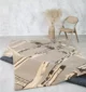 Hand-tufted rug with elegant design, soft texture, and durable craftsmanship for home décor.
