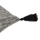 Black & White Color Polyester Cushion with Filler for Sofa, Office - CS 216 (45x45cm) - الصورة 2