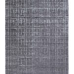 Beige hand knotted silk and cotton area rug LKV 17 (300x400cm) by Ramsha Home