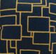 Black and Gold Cotton Cushion with Filler - CS 261 (45x45cm) - Image 4