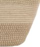 Handmade Jute & Cotton Basket with Handle - BS 012 (40x25x30cm) - الصورة 2