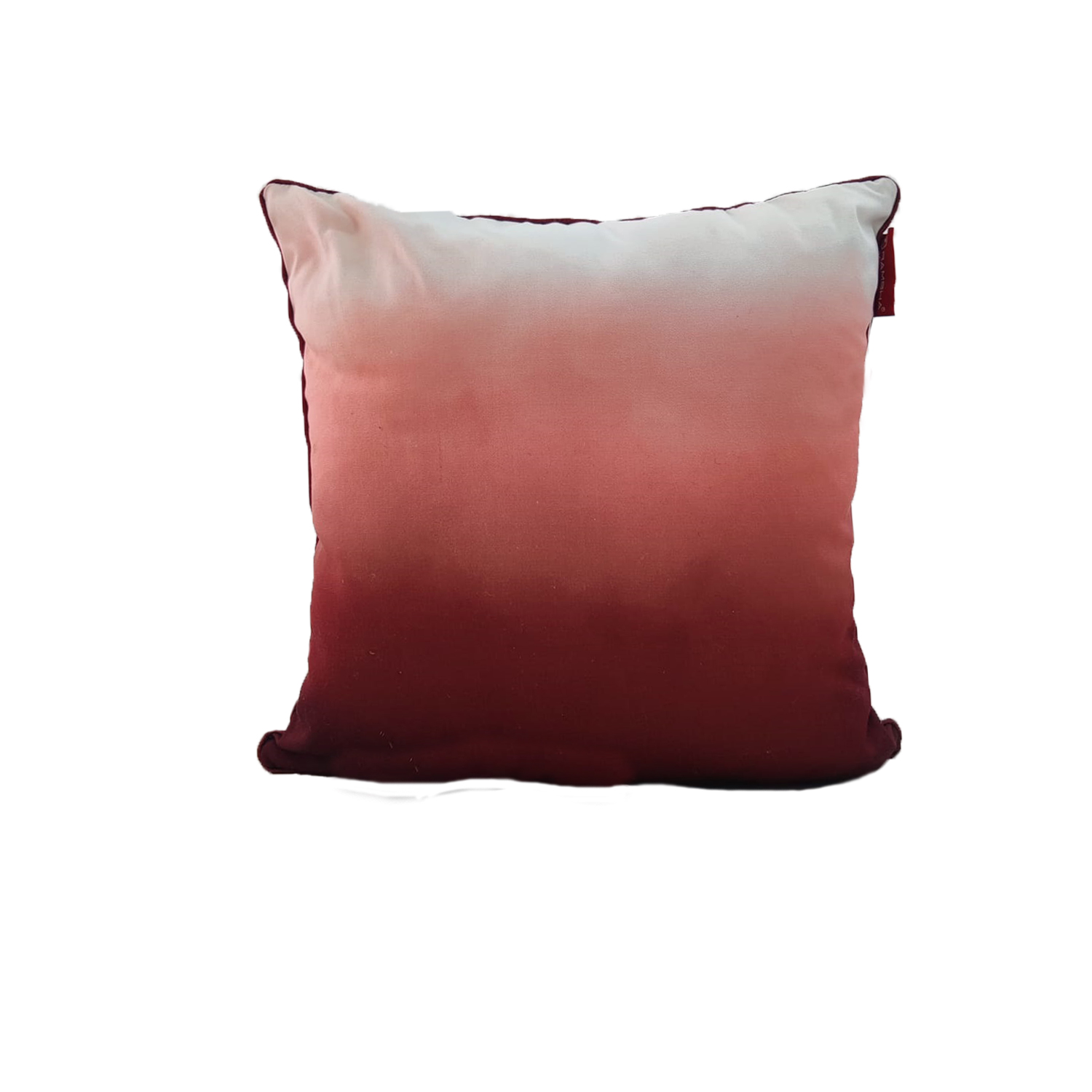 CS-273 Rainbow Red Polyester Cushion - 45X45cm Rainbow red polyester cushion CS-273 45X45cm