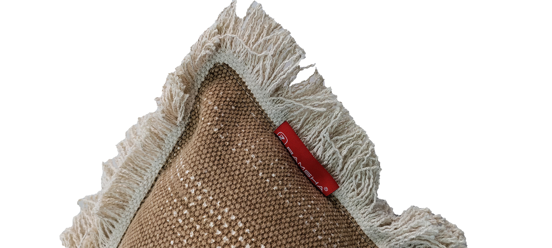 rrrrrrrrrrR20220516_165337 Brown Color Modern Home Cotton Cushion with Filler - CS 141 (45x45cm) - الصورة 4