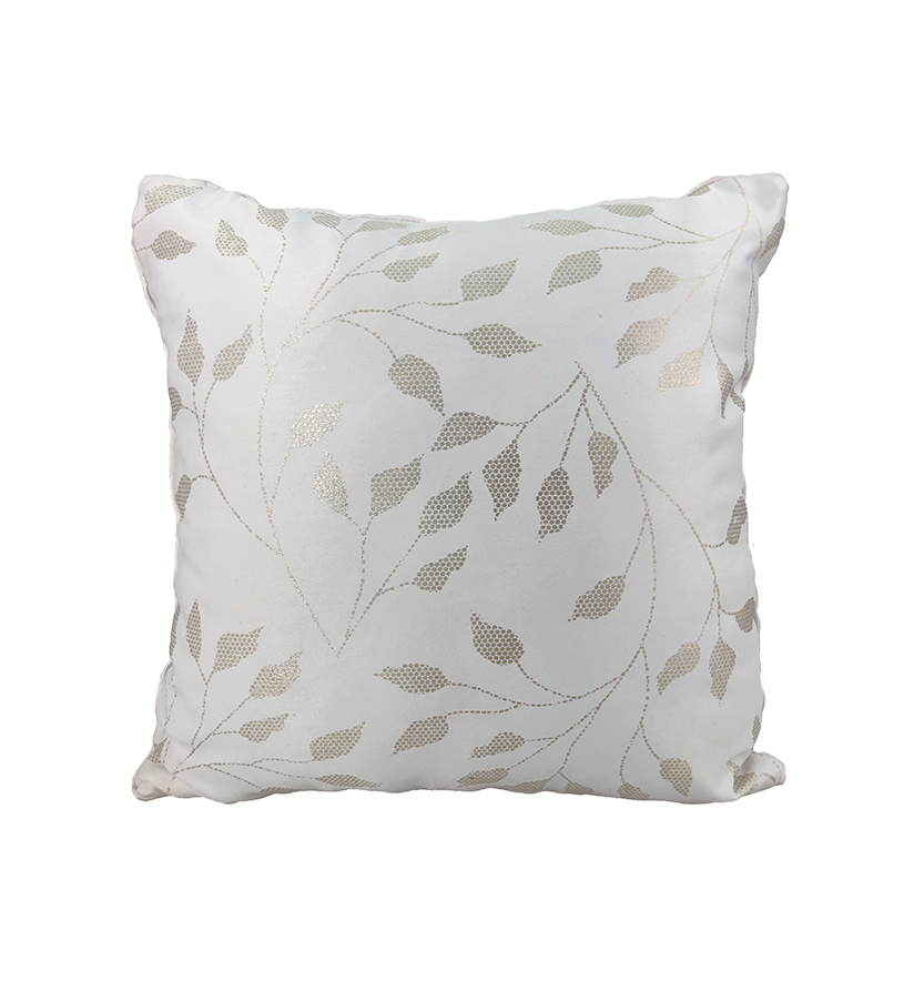 tgftrtfrdstg White Color Living Room Polyester Cushion with Filler - CS 242 (45x45cm) - الصورة 1