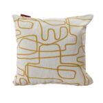 Off White Cotton Cushion with Filler - CS 265 (45x45cm)