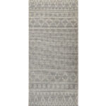 Natural White Color Indoor Decor Woven Rug - SRN 004 (80x200cm)