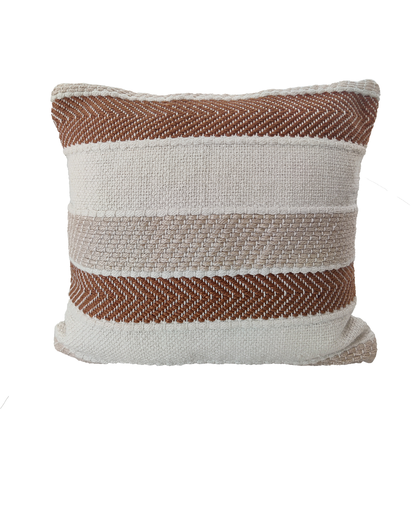 Home Decor Woven Cushion CS-253: Modern Comfort for Sofa and Car Home decor woven polyester cushion CS-253, multi-color 45x45cm, adding style and comfort to car, bed, and sofa settings by Ramsha Home.