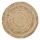 Handmade Natural Color Farmhouse Crochet Rug - CR 008 (200cm)