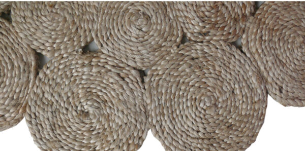 Artisanal Crochet Round Rug for Kitchen & Hallway Decor - CR 006 (160cm) Artisanal crochet round rug for kitchen & hallway decor, CR 006, 160cm