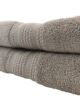 Cotton towel TW-013, 40X60cm, beige and soft, perfect for bathroom use by Ramsha Home.