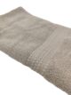 Soft and highly absorbent cotton bath towel TW-013 in beige color, 40X60cm, ideal for bathroom use by Ramsha Home.