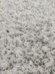 Luxurious White & Black Shaggy Rug DPB 01 for Bedrooms, 80x200cm