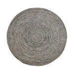 Artisanal crochet round rug for outdoor decor, CR 007, 160cm