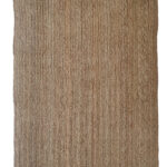 Handcrafted crochet rug in natural color for bedroom decor, CR 001, 200x300cm by Ramsha Home