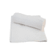 Soft and absorbent cotton bath towel TW-005 in bleach white, 75x142cm, perfect for bathroom use by Ramsha Home.