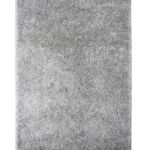 Stylish White & Black Soft Shaggy Rug DPB 01, 200x300cm