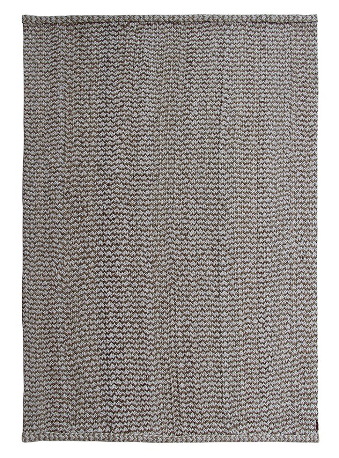 Handmade Natural Crochet Rug for Home Decor