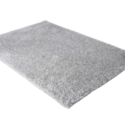 Soft Shaggy Rug in White & Black for Bedroom - DPB 01, 200x300cm