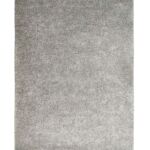 Modern White & Black Shaggy Rug DPB 01, 250x350cm