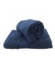 Soft and absorbent navy blue bath towel TW-011, 70x150cm, ideal for bathroom use by Ramsha Home.