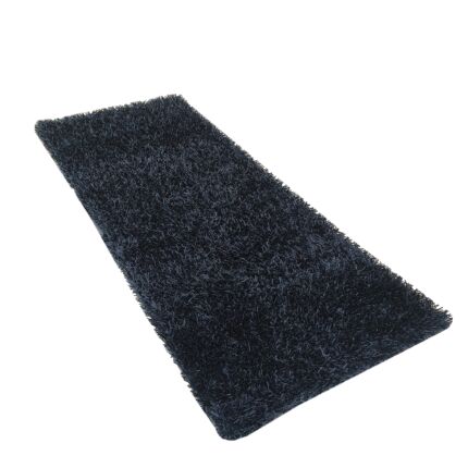 Soft shaggy rug MD 15, polyester and cotton blend, 80x200cm
