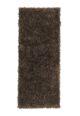 Elegant shaggy rug MD 18 for entryway, polyester & cotton blend, 80x200cm