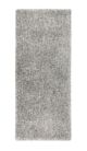 Contemporary White & Black Shaggy Rug DPB 01, 80x200cm
