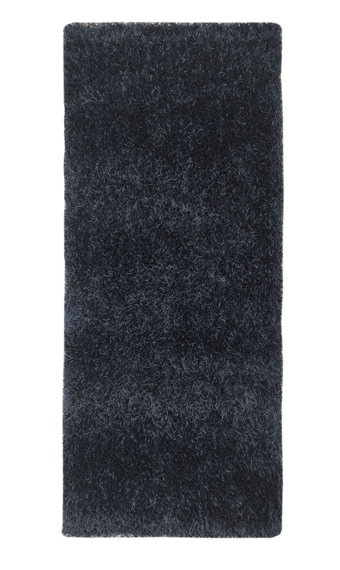 Stylish polyester and cotton shaggy rug MD 15, soft and luxurious, 80x200cm