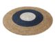 Elegant handmade braided jute round rug BR 074 200 cm by Ramsha Home