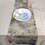 Kitchen table decor polyester table runner TR-009, 30X130cm