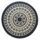 Cozy and decorative braided jute floor round rug BR 075 200cm by Ramsha Home