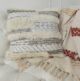 Cozy Woven Cushion with Wool and Cotton Blend