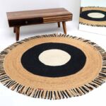 Handmade Braided Round Jute Rug - BR 001 - Eco-friendly, durable, and stylish round rug for living room, dining room, or entryway.