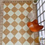 Handmade Natural & Bleach Color Home Decor Braided Rug with Tassel - BR 031 (120x200cm)