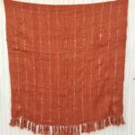 Elegant cotton & wool decorative throw TAL-031 125x150cm by Ramsha Home